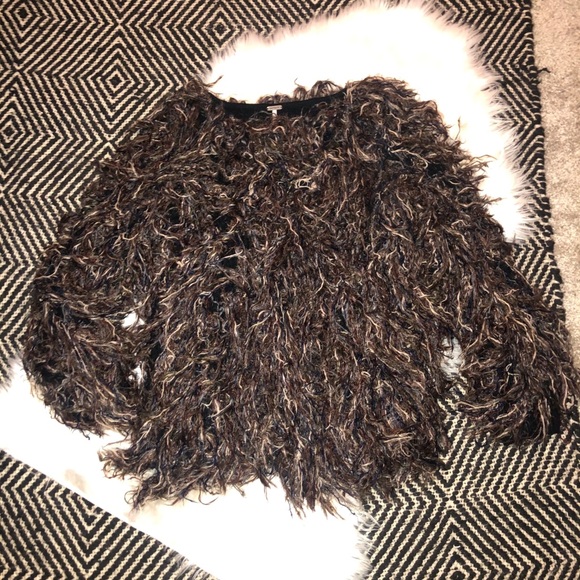 Free people fringe sweater jacket - Picture 2 of 6